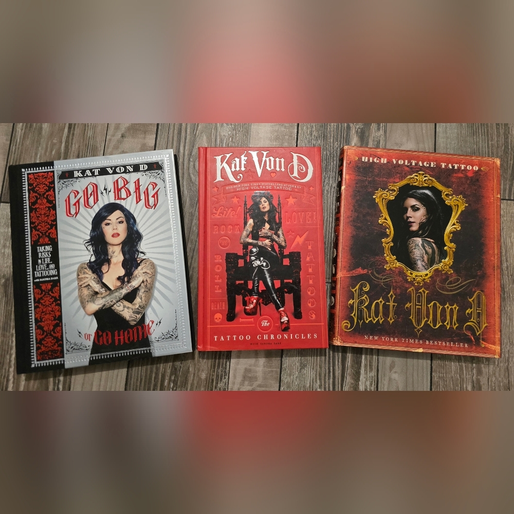 Kat Von D - 3 Book Set